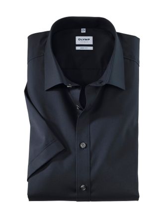 Olymp Kurzarmhemd »Level Five body fit« klassisch, unifarben