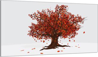 OEM Placa De Protecci&oacute;n De Estufa De Vidrio 90x52 &Aacute;rbol