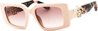 Roberto Cavalli SRC039M 09LH Shiny Pale Pink Beige/Mauve Gradient