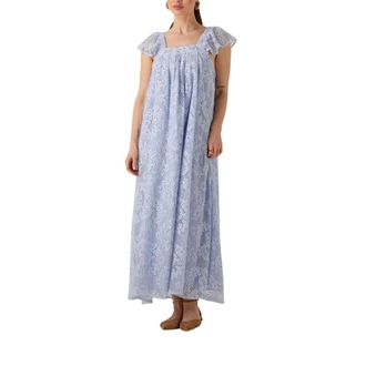 Lollys Laundry Dames, Jurken, Blauw, Maat: XL