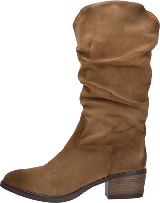 Aqa Kuit Laarzen - Dames - Cowboylaarzen - Bruin - 38 EU - Schoenen