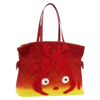 Loewe Pre-owned Canvas Schoudertas - Dames - Vintage Shopper - Veelkleurig - ONE Size - Vintage