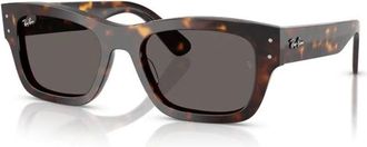 Ray-Ban unisex, Accessoires, Bruin, Maat: 55 MM