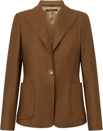Windsor Jassen, Dames, Bruin, XL, Leer, Dse 641V2 Blazer