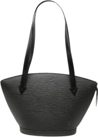 Louis Vuitton Pre-owned Shoulder Bags, female, Black, Size: ONE SIZE Pre-owned Saint Jacques PM