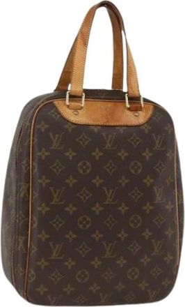 Louis Vuitton Pre-owned Handbags, female, Brown, Size: ONE SIZE Pre-owned Excursion Hand Bag