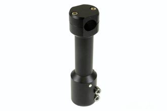 OEM Adaptador/potencia/soporte Para Manillar Downhill Str8, Negro, Mbk Nitro/yamaha Aerox