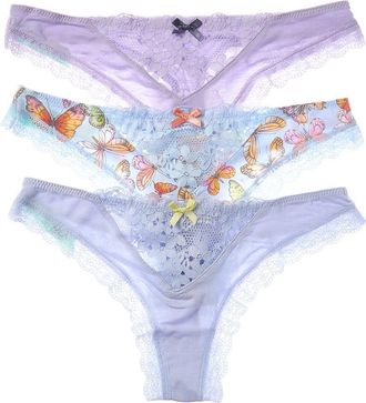 Honeydew Intimates Set Of 3 Willow Thong