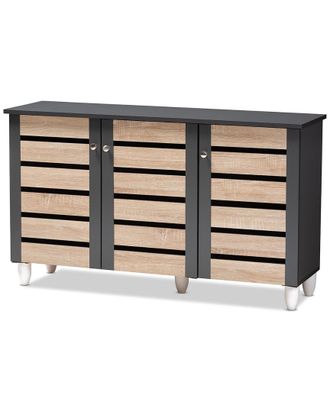 Design Studios Gisela 3-Door Shoe Storage Cabinet