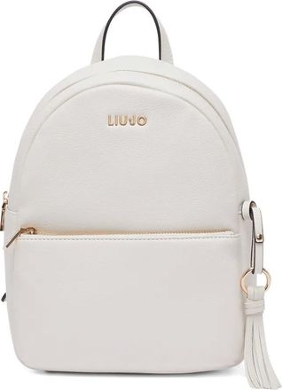 Liu Jo Medium rugzak met logo - Wit