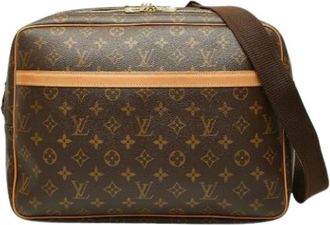 Louis Vuitton Pre-owned Vintage Schoudertas - Dames - Vintage Schoudertas - Bruin - ONE Size - Leer - Vintage