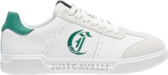 Just Cavalli Stijlvolle Sneakers - Heren - Sneakers - Wit - 44 EU - Schoenen