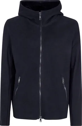 Giorgio Brato Coat Hooded Short Gu27f.26018.Mevl Black