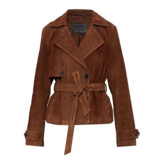 AllSaints Okena Jacket - - Jackets - Donna - Marrone - 2XS