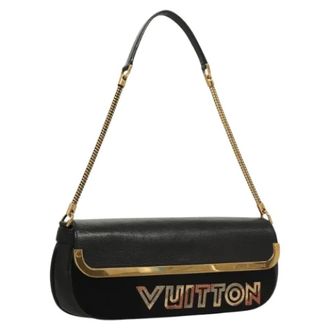 Louis Vuitton Pre-owned Suede louis-vuitton-bags - Dames - Pre-owned - Zwart - Maat: ONE Size Su&egrave;de
