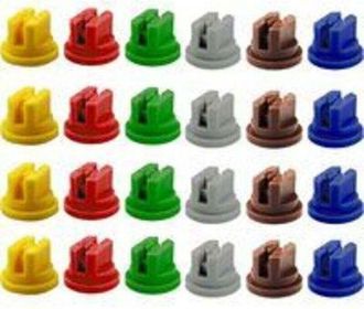 OEM Confezione Da 24 Ugelli A Spruzzo In Plastica Da 110 Gradi Per Agricoltura E Silvicoltura