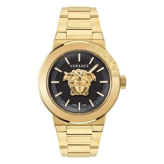 Versace Watches, male, Yellow, Size: ONE SIZE Medusa Infinite Gent Ve7E00623