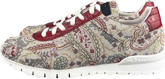 Kiton Kle 1 Sneakers - Heren - Sneakers - Veelkleurig - 42 1/2 EU - Katoen - Schoenen
