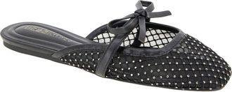 BCBGeneration Hildana Bow Mule in Black Rhinestone at Nordstrom Rack, Size 6.5