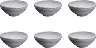 Bj&ouml;rn Borg Cuenco &Oslash;15cm - 6 Piezas - Gris luna