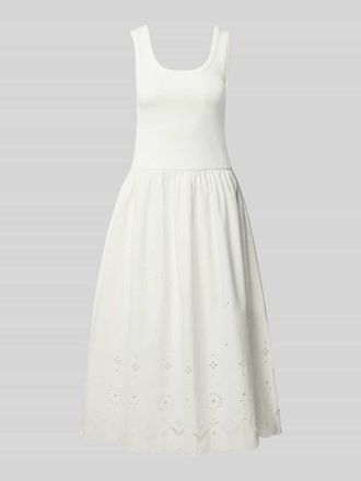 Marc O'Polo Denim Marc OPolo Denim Ausgestelltes Freizeitkleid aus Baumwoll-Mix in Offwhite, Gr&ouml;&szlig;e XL