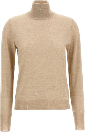 Golden Goose Beige Virgin Wool Womens Cardigan