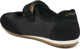 J/Slides npt.shoes.oxfords in Black Suede Satin at Nordstrom, Size 6.5