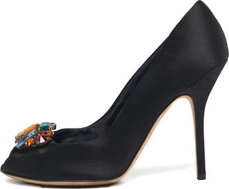 Dolce & Gabbana Pumps a punta aperta - Nero
