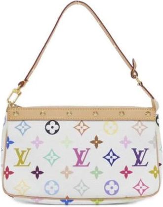 Louis Vuitton Pre-owned Pochette Pouch - Dames - Vintage Handtas - Veelkleurig - ONE Size - Vintage