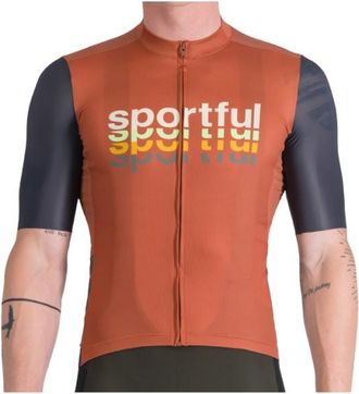 Sportful Supergiara 2 Logo Jersey Velotrikot f&uuml;r Herren | rot
