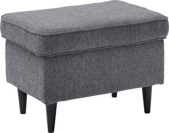 ED EXCITING DESIGN Hocker »Oskar« mit Massivholzfüssen