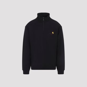 Carhartt Work in Progress Carhartt Wip sweatshirt met Amerikaanse script en halve rits