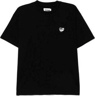 Izzue graphic-print T-shirt - men - Cotton - M - Black