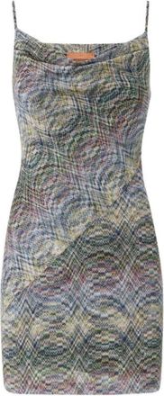 Missoni Dames, Jurken, Veelkleurig, Maat: XS