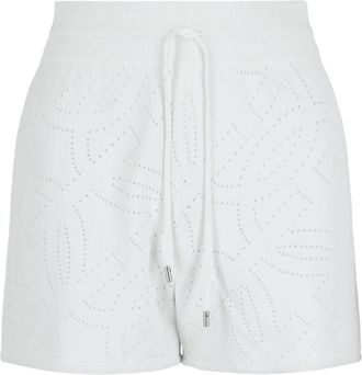 Ferragamo Gancini Pattern Drawstring Shorts