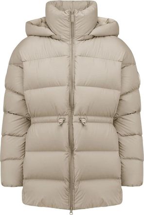 Bomboogie Chaqueta de plum&oacute;n con cintura ajustable - Jackets - Mujer - Beige - XL