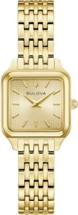Bulova Sutton Square - Dames - Horloges - Geel - ONE Size - Accessoires