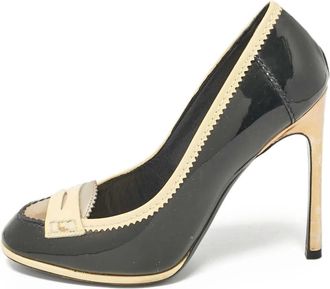 Saint Laurent Pumps in pelle verniciata - Nero