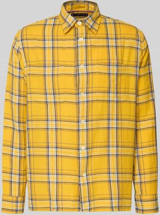 Tommy Hilfiger Relaxed Fit Freizeithemd aus reiner Baumwolle in GELB, Größe XXL