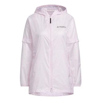 adidas (WMNS) adidas Terrex Windbreaker Jackets Pink IL3807