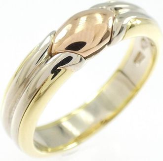 Bulgari Yellow Gold (18K) Pink Gold (18K) White Gold (18K) Band Ring (Pre-Owned)