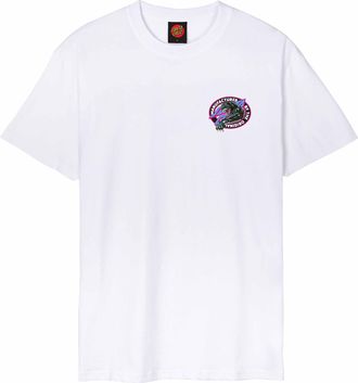 Santa Cruz T-Shirt SANTA CRUZ NATAS SKETCH PANTHER T-SHIRT, Herren, Gr. XXL, wei&szlig;, Obermaterial: 100% Baumwolle, Shirts T-Shirt, f&uuml;r sportliche Aktivit&auml;ten, spor