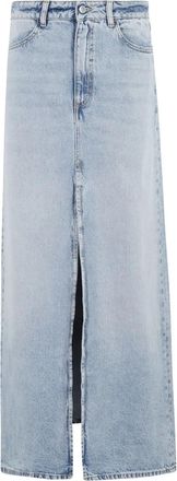 Icon Denim Los Angeles Gonna Sandy lunga - Blu