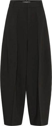 Inwear Chayceiw New Barrel Pant - Dames - Wijde Broeken - Zwart - 2XS - Polyester - Broeken