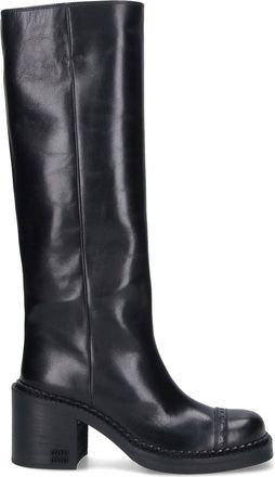 Miu Miu Stivali In Pelle