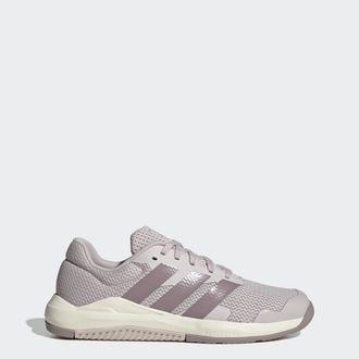 adidas Trainingsschuh ADIDAS PERFORMANCE DROPSET BASE, Damen, Gr. 38,5, ice lila, preloved fig, chalk wei&szlig;, Textil, Schuhe Trainingsschuh