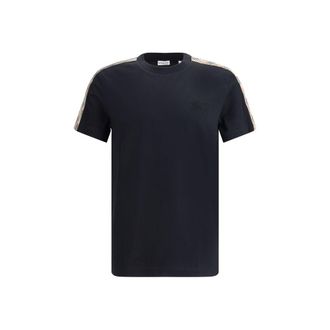 Burberry Black Cotton Mens Clothing