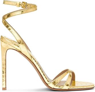 Michael Kors Sandalo - Dames - Sandalen met hakken - Geel - 36 EU - Schoenen