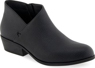 Aerosoles Cayenne Ankle Bootie in Black Grainy at Nordstrom Rack, Size 7.5