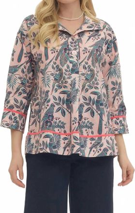 Entro Toucan Top In Pink
